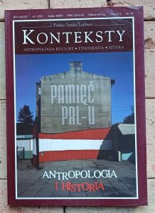Konteksty 1/2011 (292) - Antropologia i historia