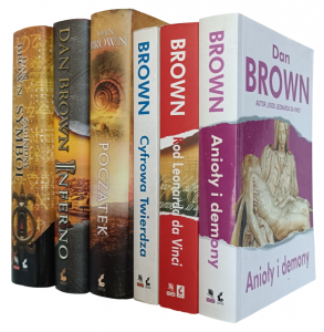 Dan Brown x6 • Cykl Robert Langdon [komplet 5 tomów] + Cyfrowa twierdza