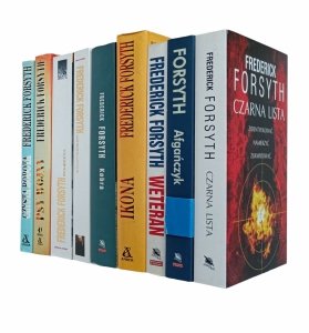 Frederick Forsyth x9 Czarna lista Weteran Ikona  i inne | komplet