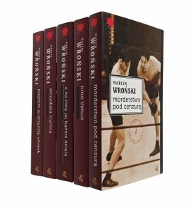 Marcin Wroński Cykl Komisarz Maciejewski Tom I-V | Kryminał retro | Lublin