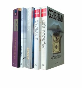 John Grisham x5 • Król pozwów - Wezwanie - Rainmaker i inne