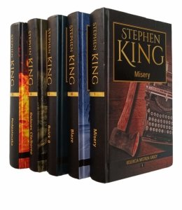 Stephen King x5 • Podpalaczka Dolores - Claiborne - Buick 8 - Misery - Blaze