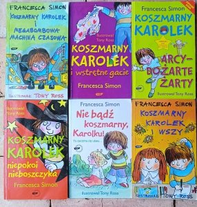 Francesca Simon • Koszmarny Karolek x6