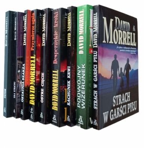 David Morrell x9 • Siła strachu - Totem - Rachunek krwi i inne