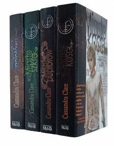 Cassandra Clare x4 - Cykl Dary Anioła Tom I-IV | komplet