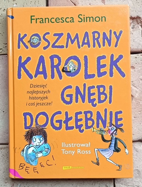 Francesca Simon - Koszmarny Karolek - 5 książek - komplet - okładka