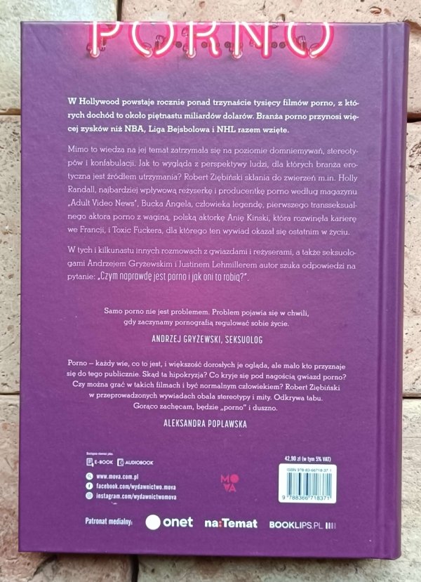 Robert Ziębiński  - Porno. Jak oni to robią? - okładka