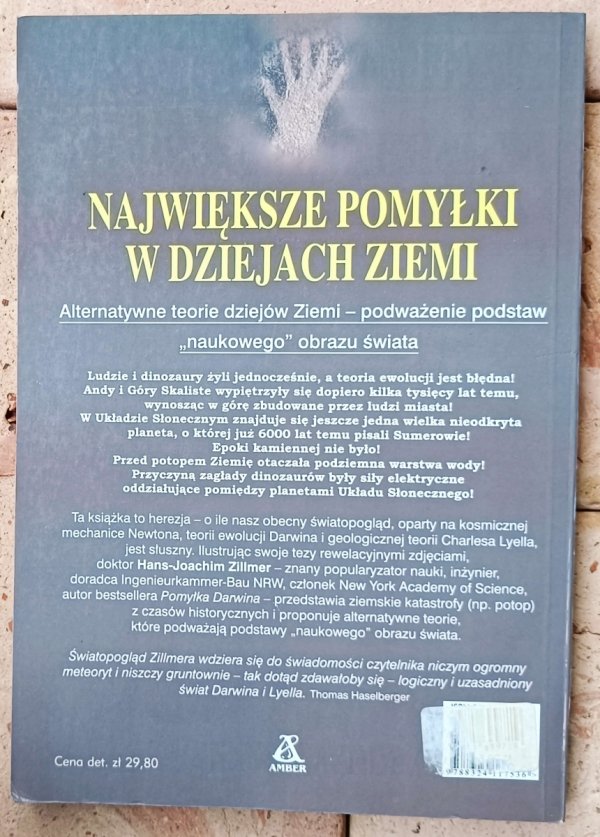 Hans-Joachim Zillmer • Największe pomyłki w dziejach Ziemi