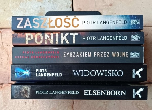 Piotr Langenfeld x5 Ponikt - Zaszłość - Elsenborn i inne | komplet - okładka