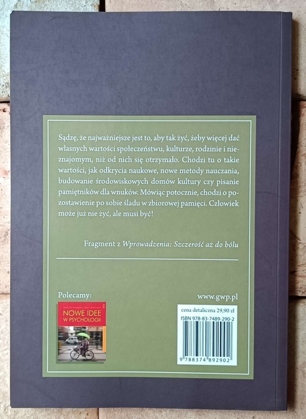  Józef Kozielecki • Moje wzloty i upadki. Autobiografia z psychologią w tle - okładka
