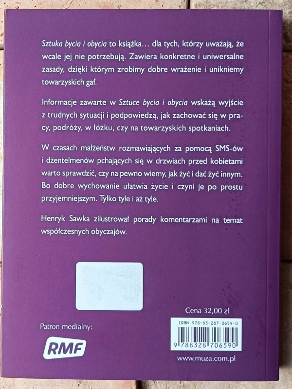 Maciej A. Brzozowski • Sztuka bycia i obycia - okładka