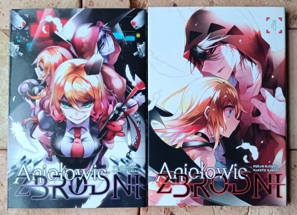 Sanada Makoto, Nazuka Kudan - Aniołowie zbrodni | 12 tomów | komplet - okładka