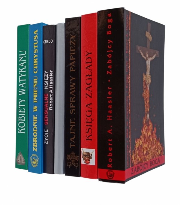 Robert Haasler x7 Zabójcy Boga - Dzieci Jezusa - Kobiety watykanu  i inne