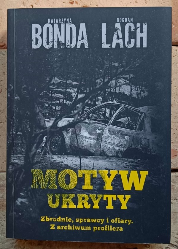 Katarzyna Bonda, Bogdan Lach - Motyw ukryty - okładka