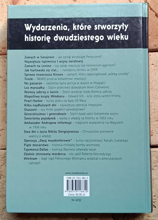 Bogusław Wołoszański - Ten okrutny wiek - okładka