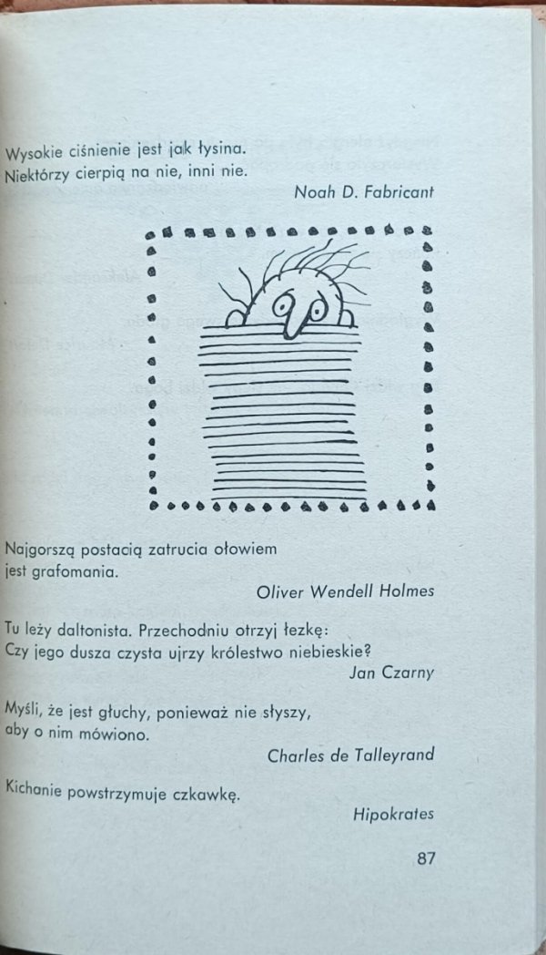 Roman Dzierżanowski • Każdy chory ma doktory. Przysłowia, aforyzmy - strona tytułowa