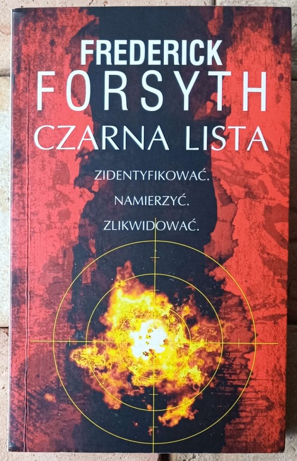 Frederick Forsyth Czarna lista  - okładka