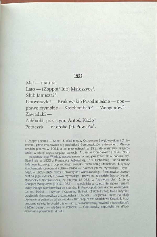 Witold Gombrowicz • Kronos