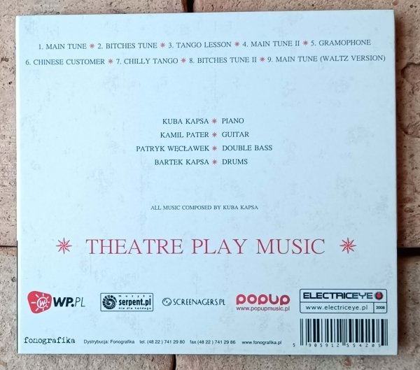 Contemporary Noise Quartet - Theatre Play Music - CD