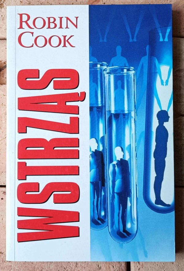 Robin Cook  Wstrząs - okładka