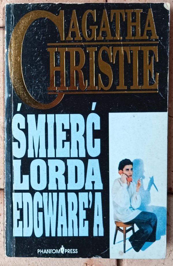 Agatha Christie Śmierć lorda Edgware'a - okładka