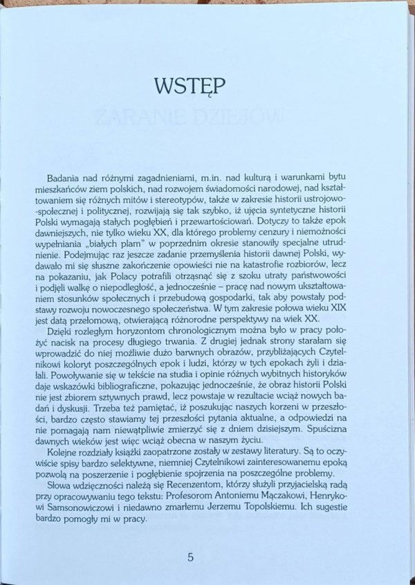 Maria Bogucka - Antoni Czubiński - Historia Polski | 2 tomy