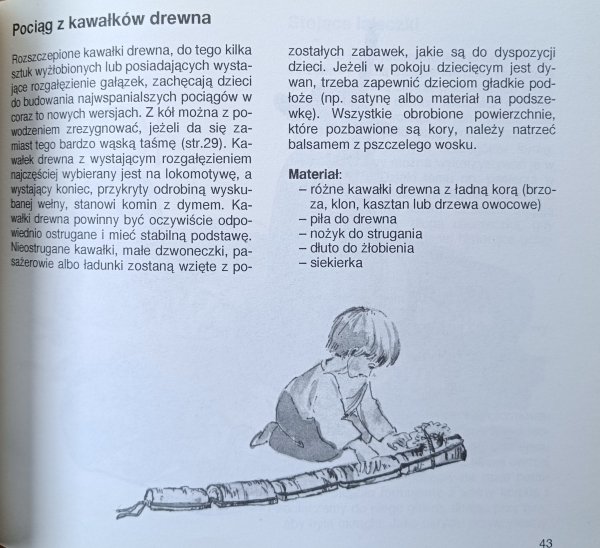 Freya Jaffke Zabawki z naturalnych materiałów, fragment ksiązki