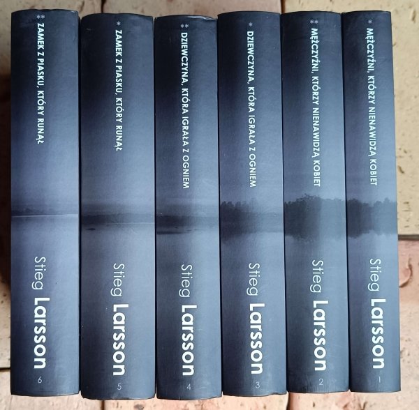 Stieg Larsson - Trylogia Millennium | komplet | twarda oprawa - okładka