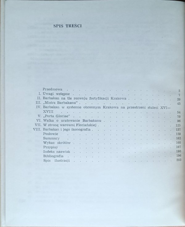 Maria Borowiejska-Birkenmajerowa • Barbakan krakowski - okładka