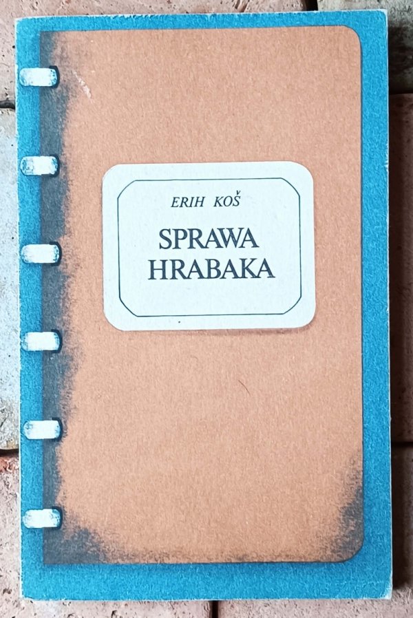 Erih Kos Sprawa Hrabaka - okładka