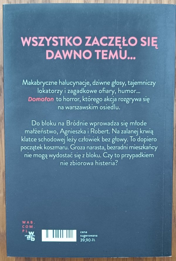 Zygmunt Miłoszewski • Domofon 