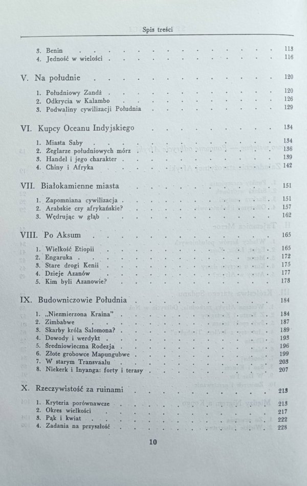 Basil Davidson Stara Afryka na nowo odkryta - spis treści