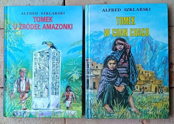 Alfred Szklarski x9 • Przygody Tomka Wilmowskiego | komplet | twarda - okładka