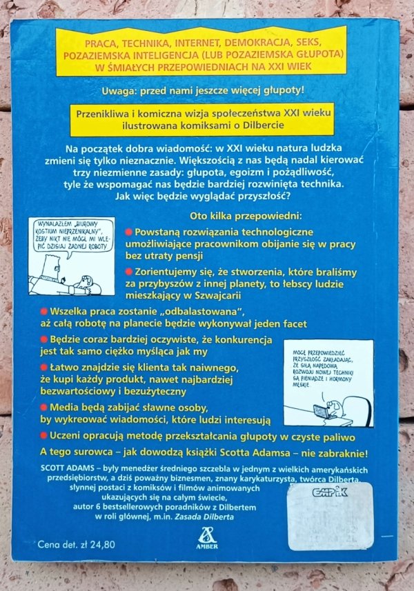 Scott Adams Przyszłość według Dilberta - okładka