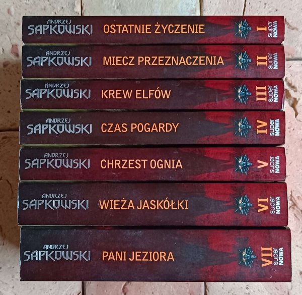 Andrzej Sapkowski - Wiedźmin tom 1-7 | komplet