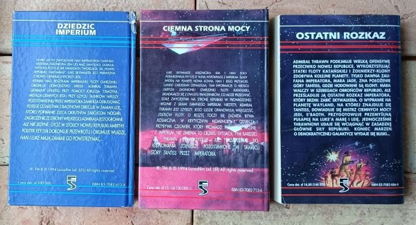 Timothy Zahn • Trylogia Thrawna | komplet - okładka