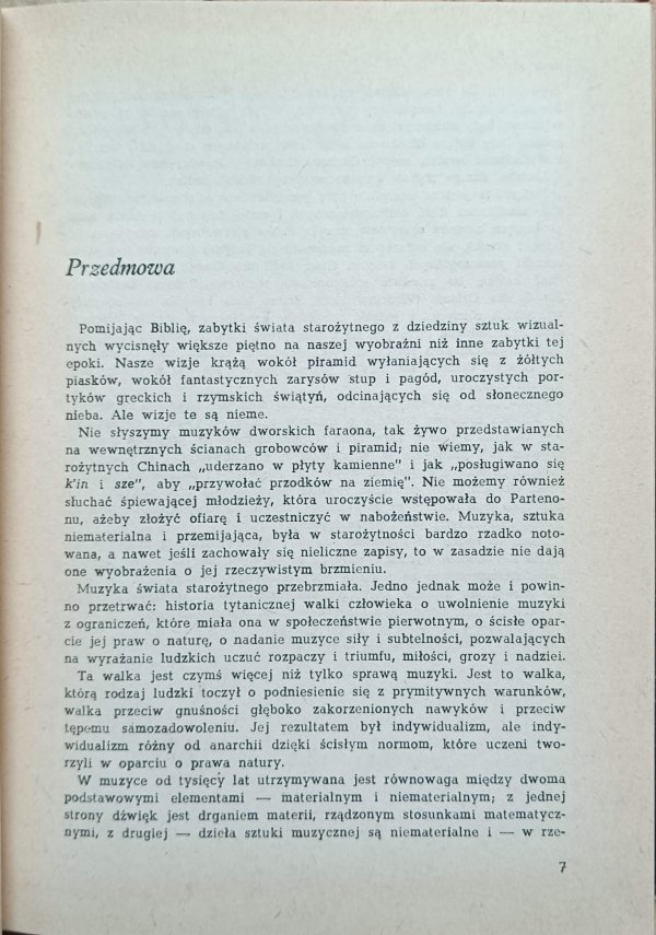 Curt Sachs - Muzyka w świecie starożytnym