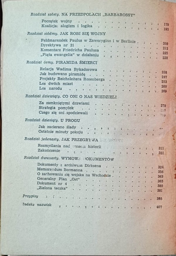 Lew Bezymienski - Jak powstawał plan Barbarossa