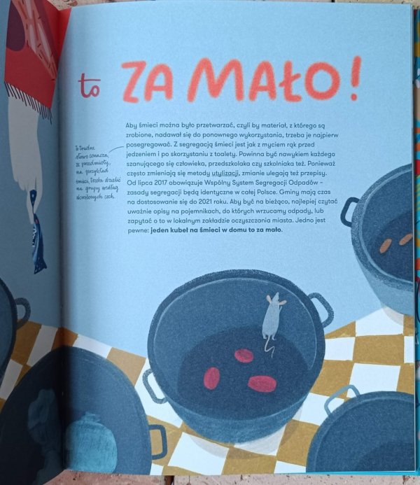 Ola Woldańska-Płocińska Śmieciogród. Zero Waste - ilustracja