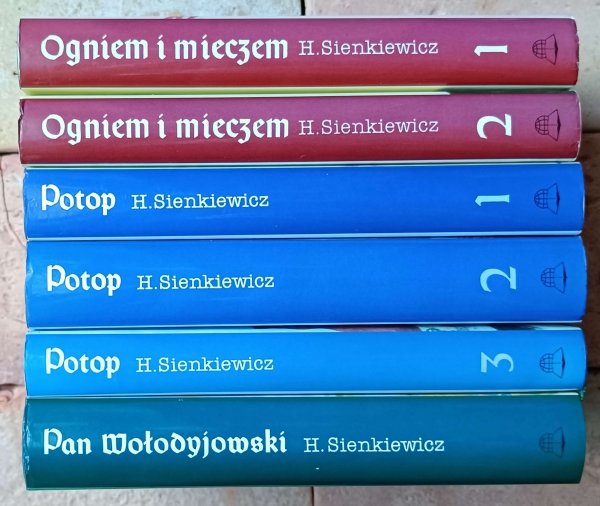 Henryk Sienkiewicz  Trylogia | komplet  - okładka