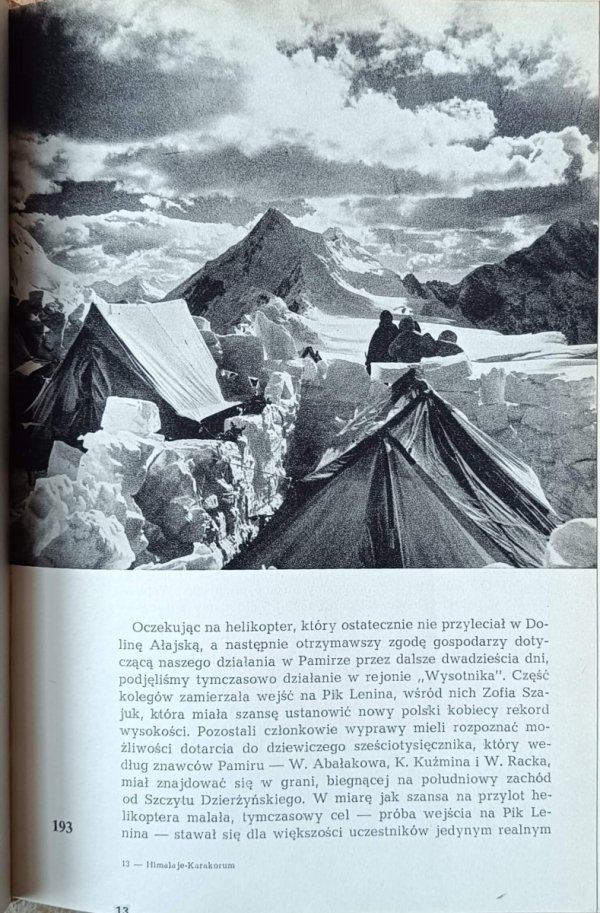 Himalaje - Karakorum red. Kazimierz Saysee-Tobiczyk - fragment