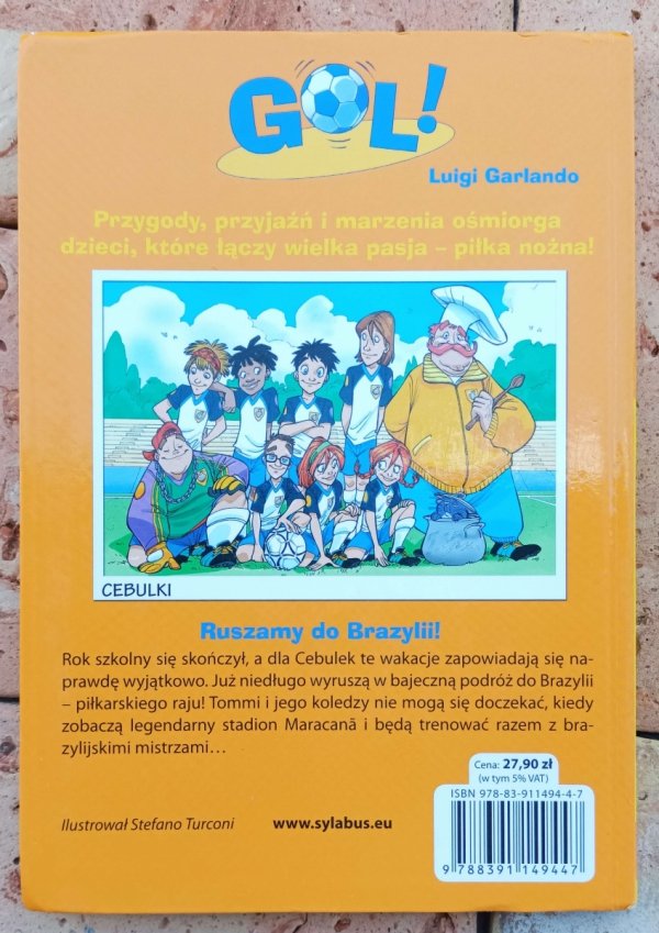Luigi Garlando Ruszamy do Brazylii! - okładka