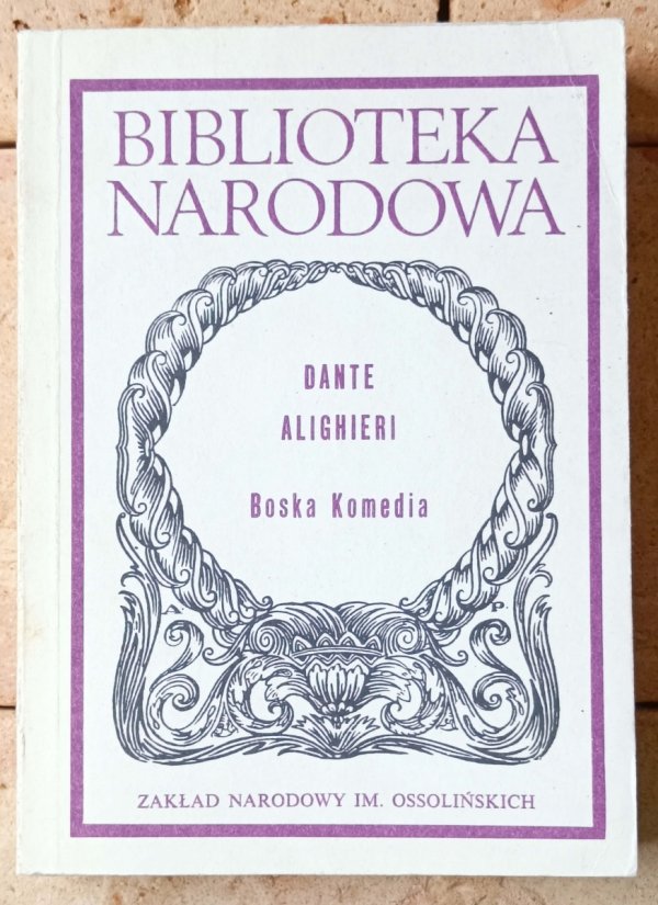 Dante Alighieri • Boska Komedia - okładka
