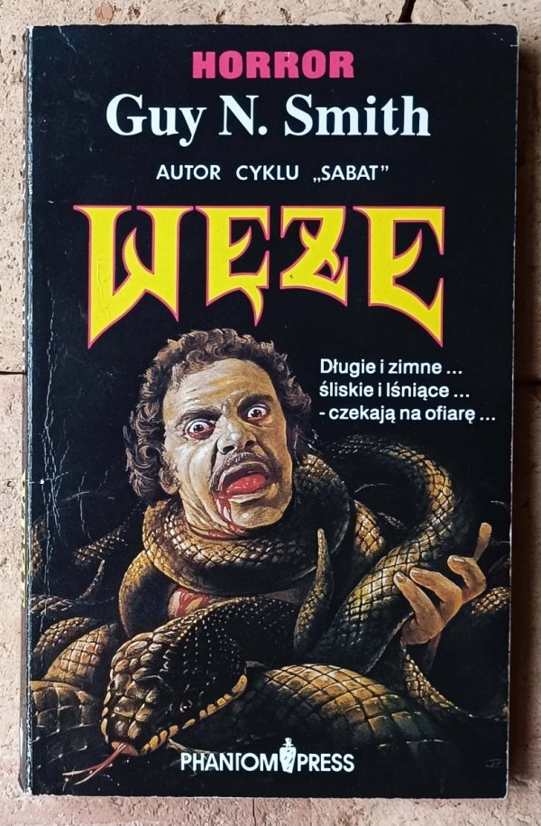 Guy N. Smith x6 • Fobia - Obóz - Przyczajeni - Neofita i inne - okładka
