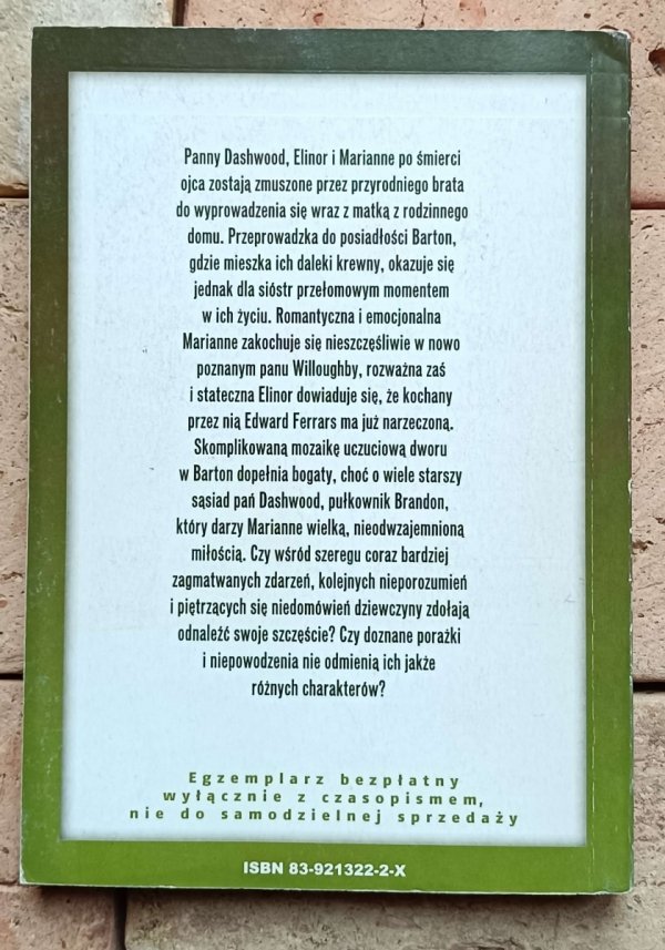 Jane Austen - Rozważna i romantyczna