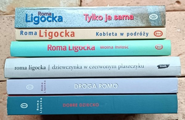 Roma Ligocka x8 Droga Romo - Kobieta w podróży i inne | komplet