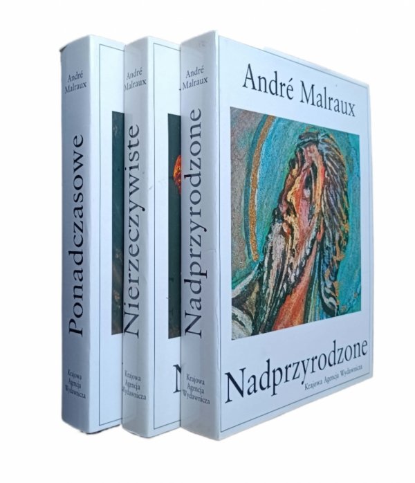 Andre Malraux • Przemiana Bogów. Nadprzyrodzone, Nierzeczywiste, Ponadczasowe [komplet] - okładka