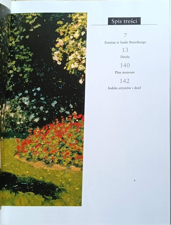 Muzea Świata - Ermitaż. Petersburg - spis treści