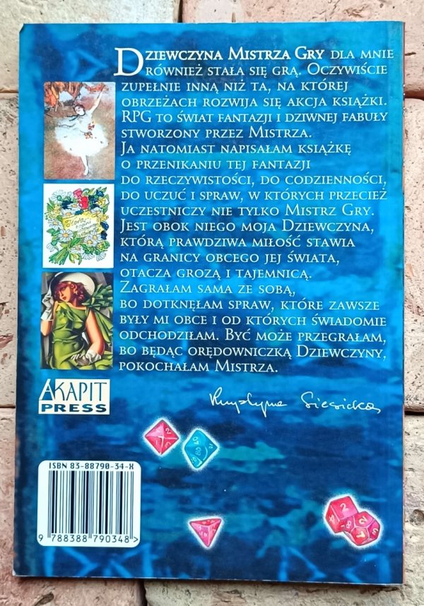 Krystyna Siesicka - Dziewczyna Mistrza Gry