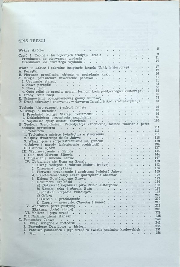 Gerhard von Rad - Teologia Starego Testamentu